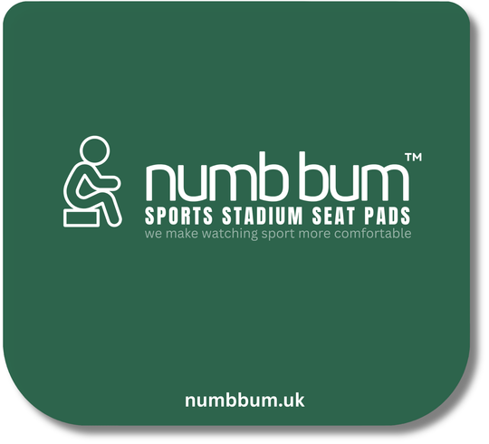 numb bum™ Sports Stadium Seat Pad | Green