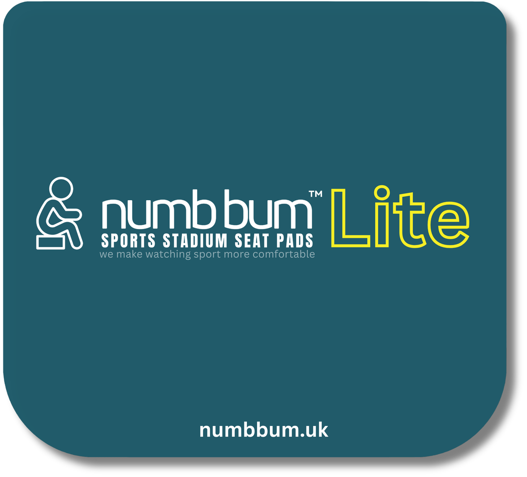 numb bum™ Lite Sports Stadium Seat Pad | Teal