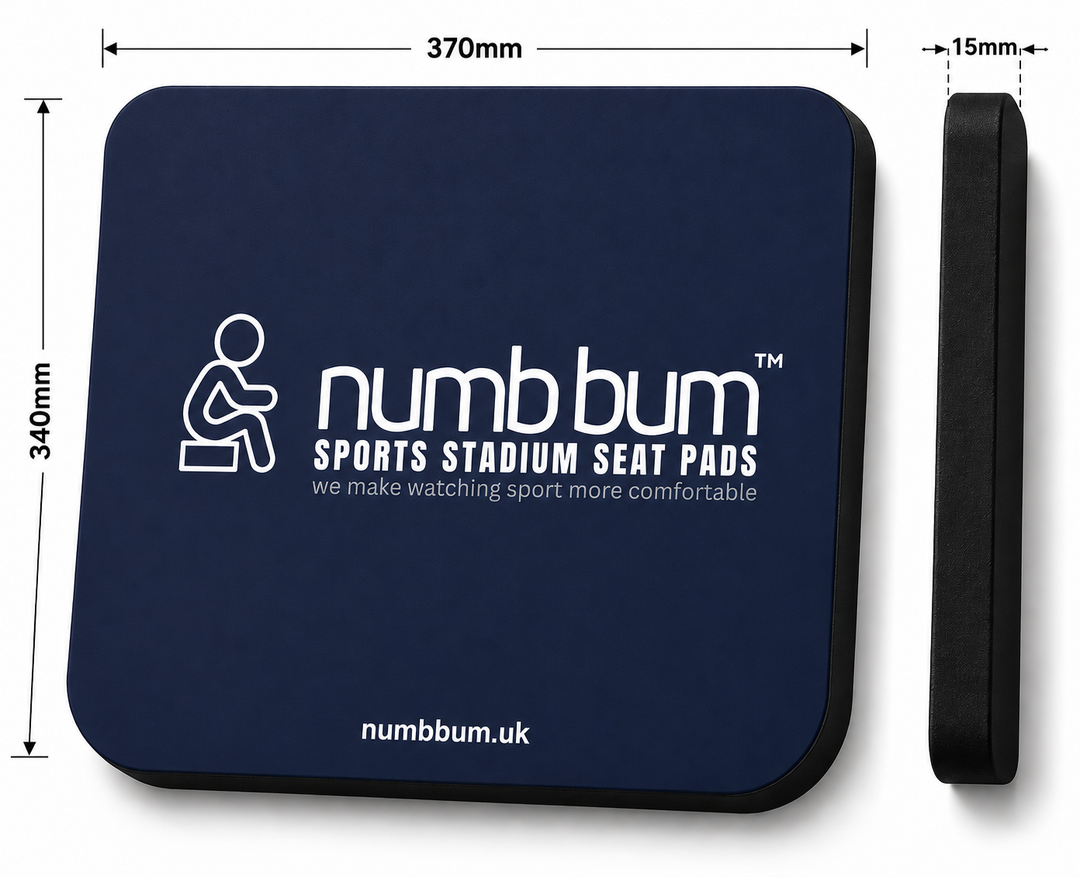 numb bum™ Classic Sports Stadium Seat Pad (all colours)