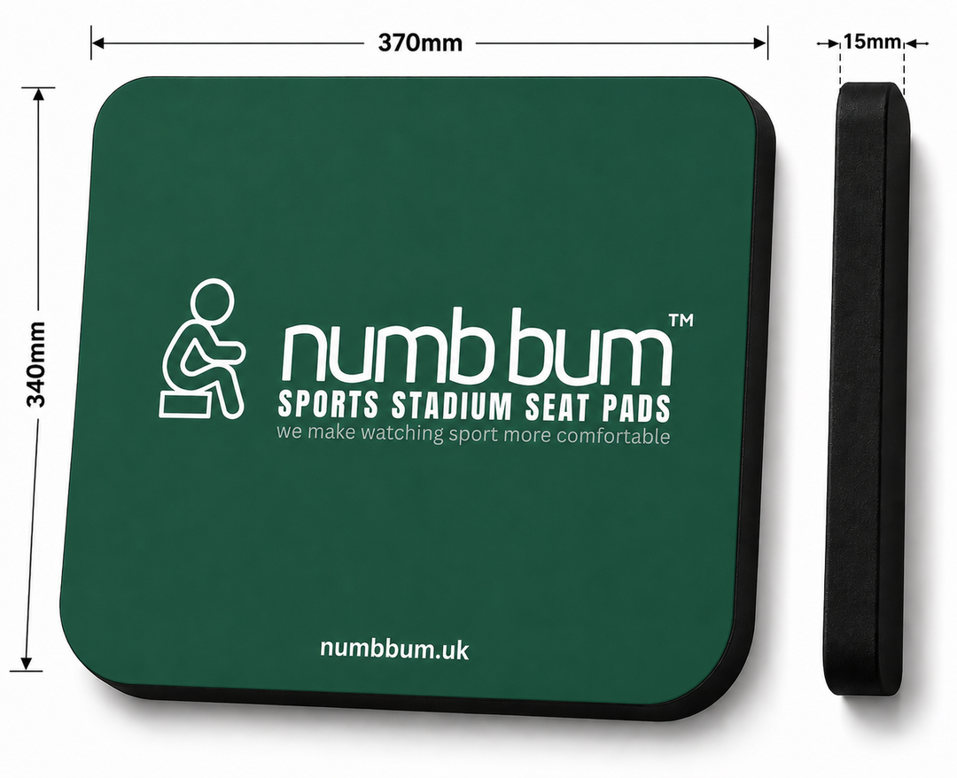 numb bum™ Classic Sports Stadium Seat Pad (all colours)