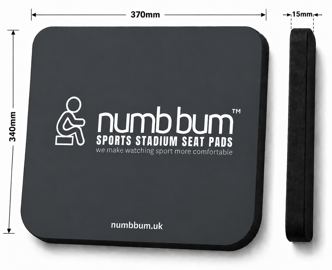 numb bum™ Classic Sports Stadium Seat Pad (all colours)