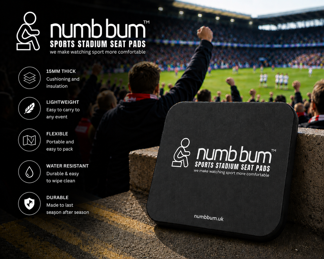 numb bum™ Classic Seat Pad | Charcoal