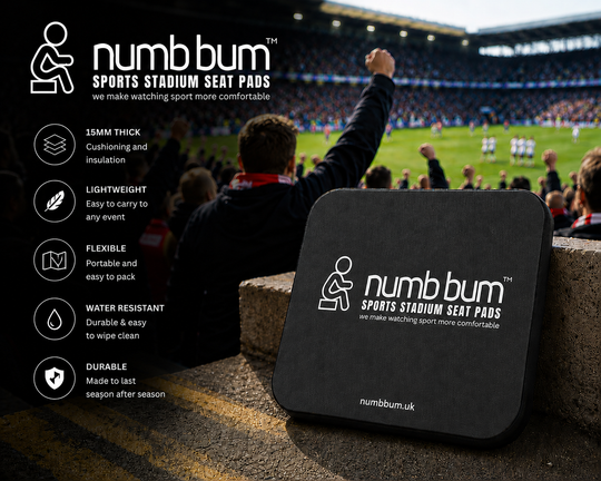 numb bum™ Classic Seat Pad | Charcoal