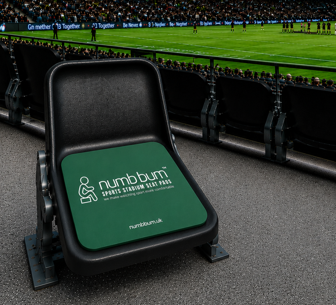 numb bum™ Sports Stadium Seat Pad | Green