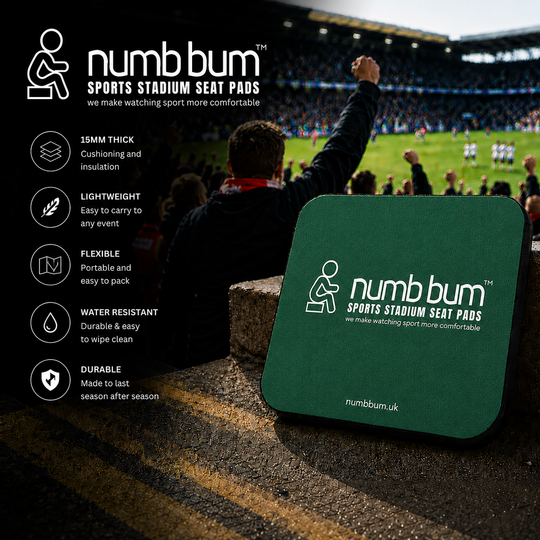 numb bum™ Classic Seat Pad | Green